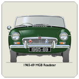 MGB Roadster (disc wheels) 1965-69 Coaster 2